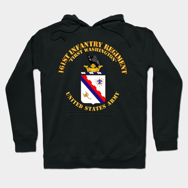 COA - 161st Infantry Regiment Hoodie by twix123844